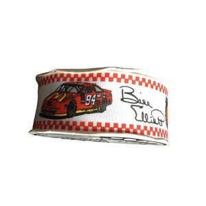Vintage Bill Elliott 94 Craft Ribbon Winston Cup Fabrics Racing Stripes